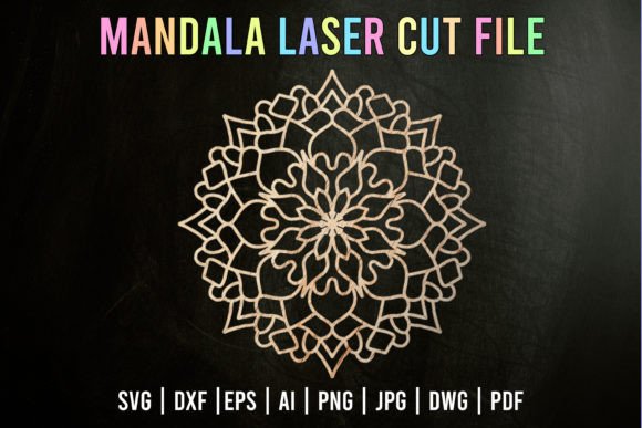 Download Laser Cut Mandala, Mandala Cut File - Laser cut mandala Collection