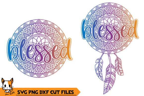 Download Blessed Boho Dreamcatcher - Mandala - Boho dreamcatcher Collection