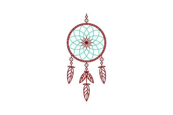 Download Boho Dreamcatcher Decorated with Feather - Premium Resources