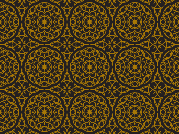 Download Pattern Gold Ornamental Circle - Ornamental circle Collection